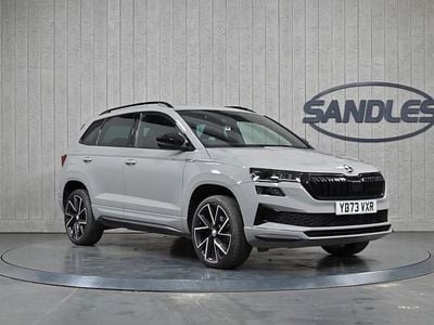 Used Skoda Karoq SportLine 150 HP (110 kW) 2023 Grey SUV