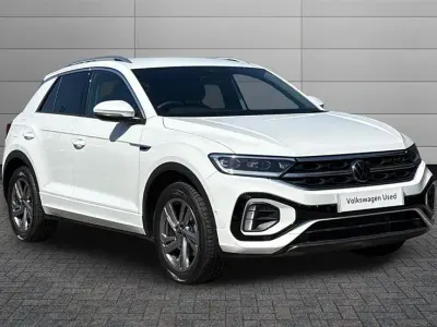 Used VW T-Roc R-line 150 HP (110 kW) 2025 Pure white SUV