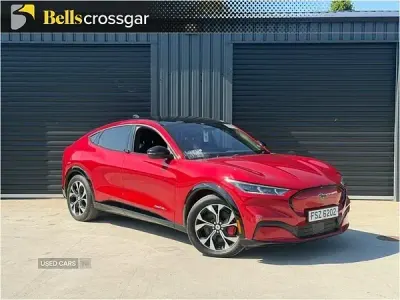 Used Ford Mustang Extended Range 351 HP (258 kW) 2021 Red Hatchback