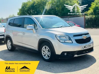 Begagnad Chevrolet Orlando LT 160 HK (117 kW) 2013 Silver Minibuss