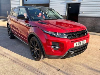 Used Land Rover Range Rover evoque Dynamic 2014 Red SUV