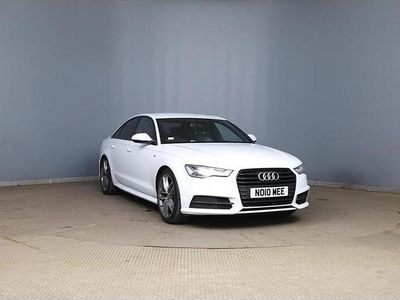 Used Audi A6 Black Edition 190 HP (139 kW) 2016 White Sedan