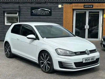Used VW Golf VII GTD 2014 White Hatchback
