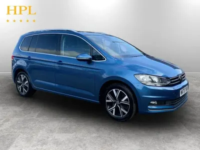 Used VW Touran SEL 150 HP (110 kW) 2021 Blue MPV