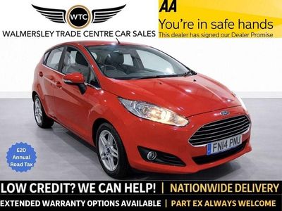 Used Ford Fiesta Zetec 100 HP (73 kW) 2014 Red Hatchback