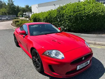 Used Jaguar XK Supercharged 502 HP (369 kW) 2011 Red Coupe