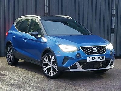 Blue Used 2024 Seat Arona Xperience Lux SUV | £18,498 (Fair price)