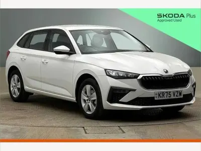 New Skoda Scala SE 113 HP (83 kW) 2025 Candy white Hatchback
