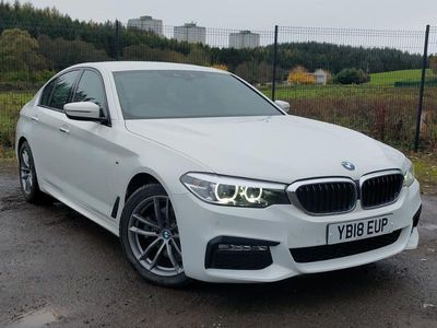 Used BMW 520 M Sport 190 HP (139 kW) 2018 White Sedan