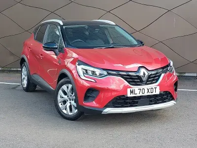 Usado Renault Captur Iconic 130 HP (95 kW) 2020 Vermelho SUV