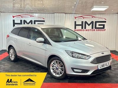 Silver Used 2018 Ford Focus Zetec Estate | £4,295 (Good price)