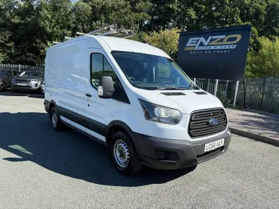 Used Ford Transit 130 HP (95 kW) 2016 White Van