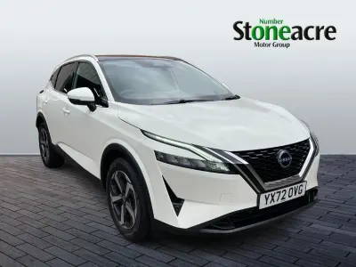 Used Nissan Qashqai N-Connecta 140 HP (102 kW) 2022 White SUV