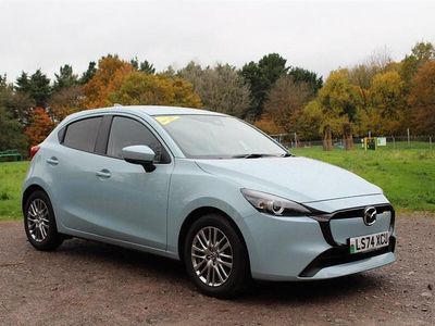 Blue Used 2024 Mazda 2 Exclusive-Line Hatchback | £17,500 (Fair price)