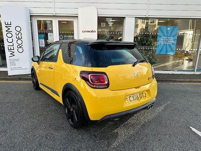 Used DS Automobiles DS3 Performance 205 HP (150 kW) 2018 Yellow Hatchback
