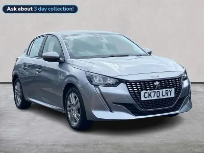 Używany Peugeot 208 Active Premium 75 KM (55 kW) 2020 Szary Hatchback
