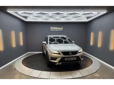 Used Seat Ateca XCELLENCE 150 HP (110 kW) 2016 Silver SUV