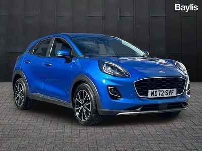 Used Ford Puma Titanium 155 HP (114 kW) 2023 Blue SUV