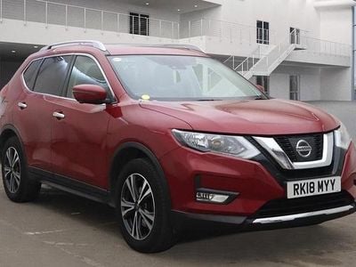 Used Nissan X-Trail N-Connecta 163 HP (119 kW) 2018 Chilli pepper red SUV