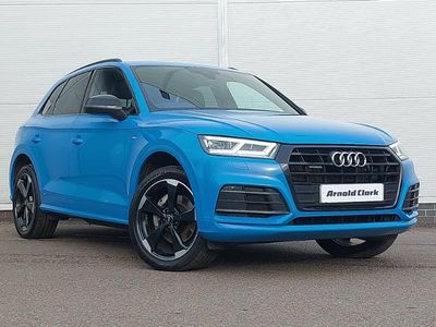 Used Audi Q5 Black Edition 190 HP (139 kW) 2019 Blue SUV