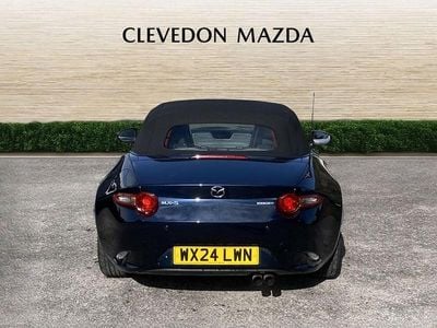 Used Mazda MX5 Exclusive-Line 132 HP (97 kW) 2024 Blue Cabriolet