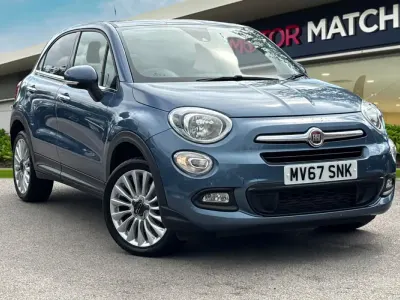 Used Fiat 500X Lounge 170 HP (125 kW) 2017 Blue SUV