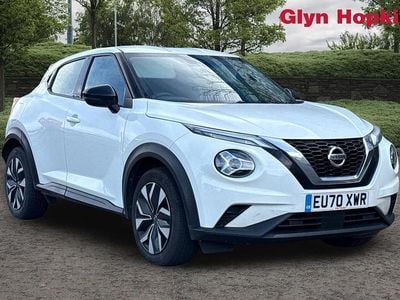 Used Nissan Juke Acenta 2020 White SUV