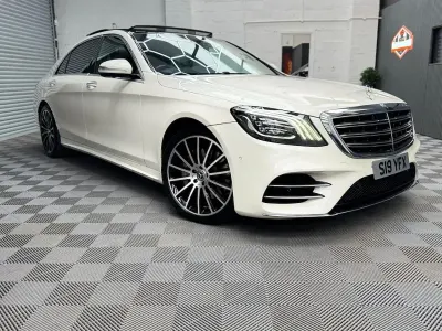 Used Mercedes S350 AMG Line Premium 2019 White Sedan