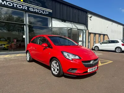 Used Vauxhall Corsa 75 HP (55 kW) 2016 Red Hatchback