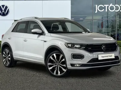 Used VW T-Roc R-line 150 HP (110 kW) 2021 Silver SUV