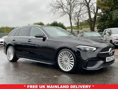 Usado Mercedes C200 AMG Line Premium 224 HP (164 kW) 2022 Preto Carrinha