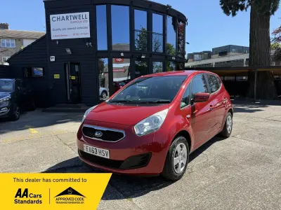 Used Kia Venga Air 90 HP (66 kW) 2013 Red Hatchback