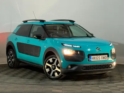 Used Citroën C4 Cactus Flair 82 HP (60 kW) 2016 Blue Hatchback