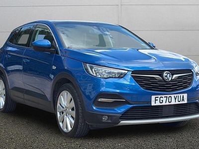 Used Vauxhall Grandland X Elite 131 HP (96 kW) 2020 Blue SUV