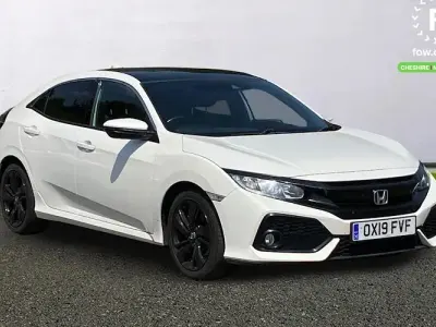 Used Honda Civic EX 120 HP (88 kW) 2019 White Hatchback