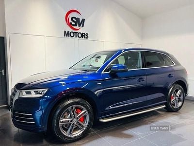Used Audi Q5 S-Line 190 HP (139 kW) 2017 Blue SUV