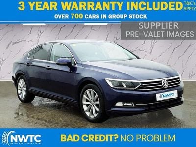 Used VW Passat Business 150 HP (110 kW) 2018 Blue Sedan