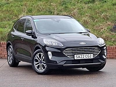 Begagnad Ford Kuga Titanium 120 HK (88 kW) 2022 Svart SUV