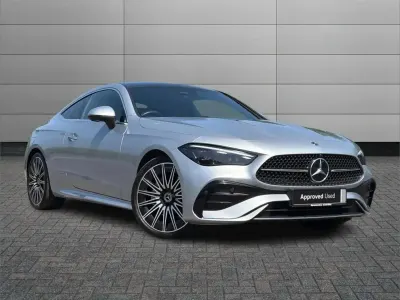 Used Mercedes CLE200 AMG Line Premium Plus 200 HP (147 kW) 2024 Silver Coupe