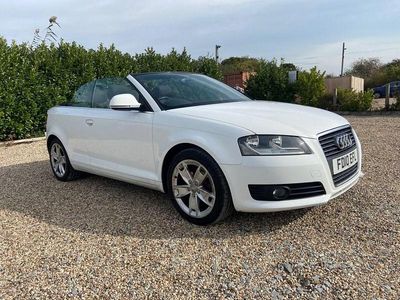 Used Audi A3 Cabriolet Sport 105 HP (77 kW) 2010 White Cabriolet