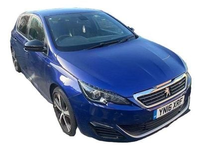 Used Peugeot 308 GT 180 HP (132 kW) 2016 Blue Hatchback