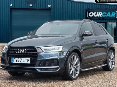 Usado Audi Q3 Black Edition 184 CV (135 kW) 2017 Verde SUV