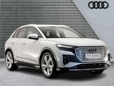 Used Audi Q4 e-tron S-Line 206 kW (281 HP) 2025 White SUV
