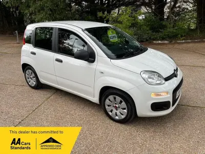 Used Fiat Panda Pop 69 HP (50 kW) 2017 White Hatchback