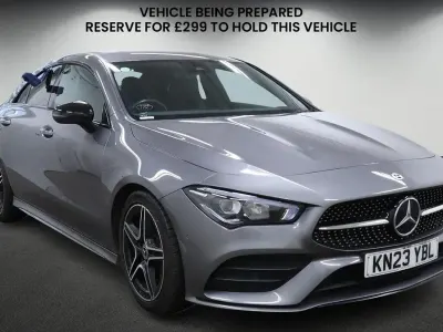 Used Mercedes CLA200 Executive 163 HP (119 kW) 2022 Mountain grey Coupe