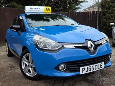 Used Renault Clio Dynamique 75 HP (55 kW) 2016 Blue Hatchback