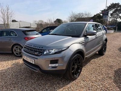 Used Land Rover Range Rover evoque Pure 190 HP (139 kW) 2013 Grey with black leather trim SUV