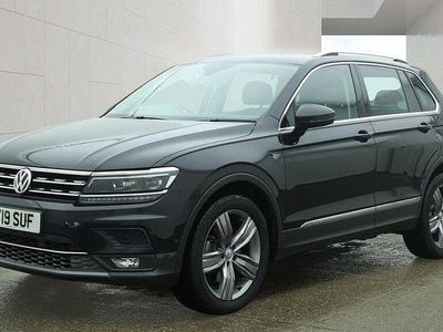 Used VW Tiguan SEL 2019 Black SUV