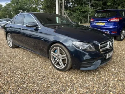 Used Mercedes E350 AMG Line Premium Plus 295 HP (216 kW) 2017 Green Sedan