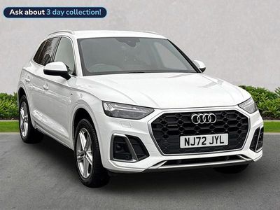 White Used 2022 Audi Q5 S-Line SUV | £29,706 (Fair price)